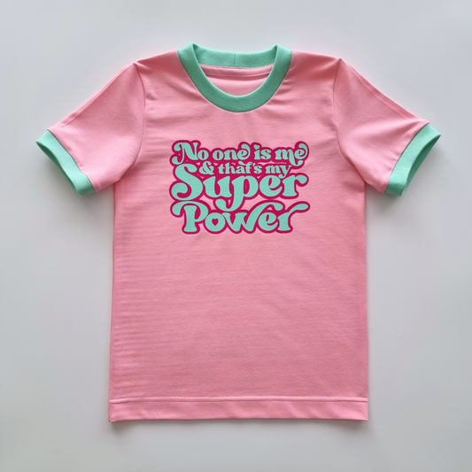 No One Is Me Ringer Tee