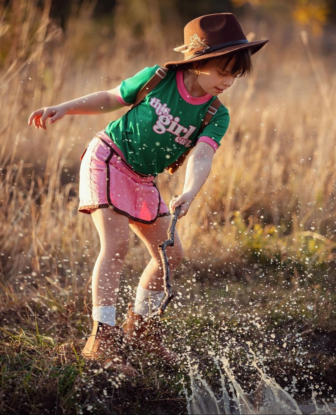 This Girl Can Ringer Tee