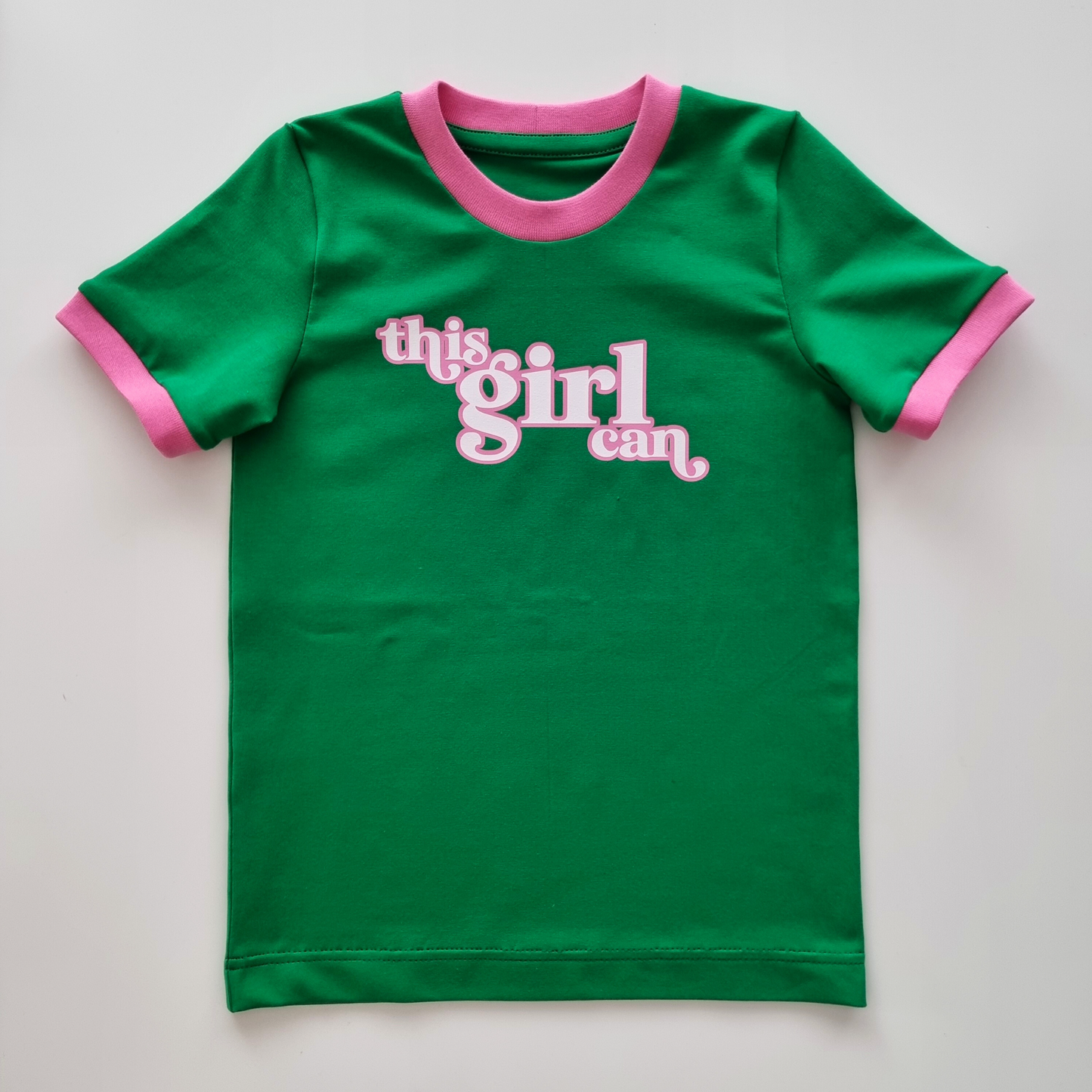 This Girl Can Ringer Tee