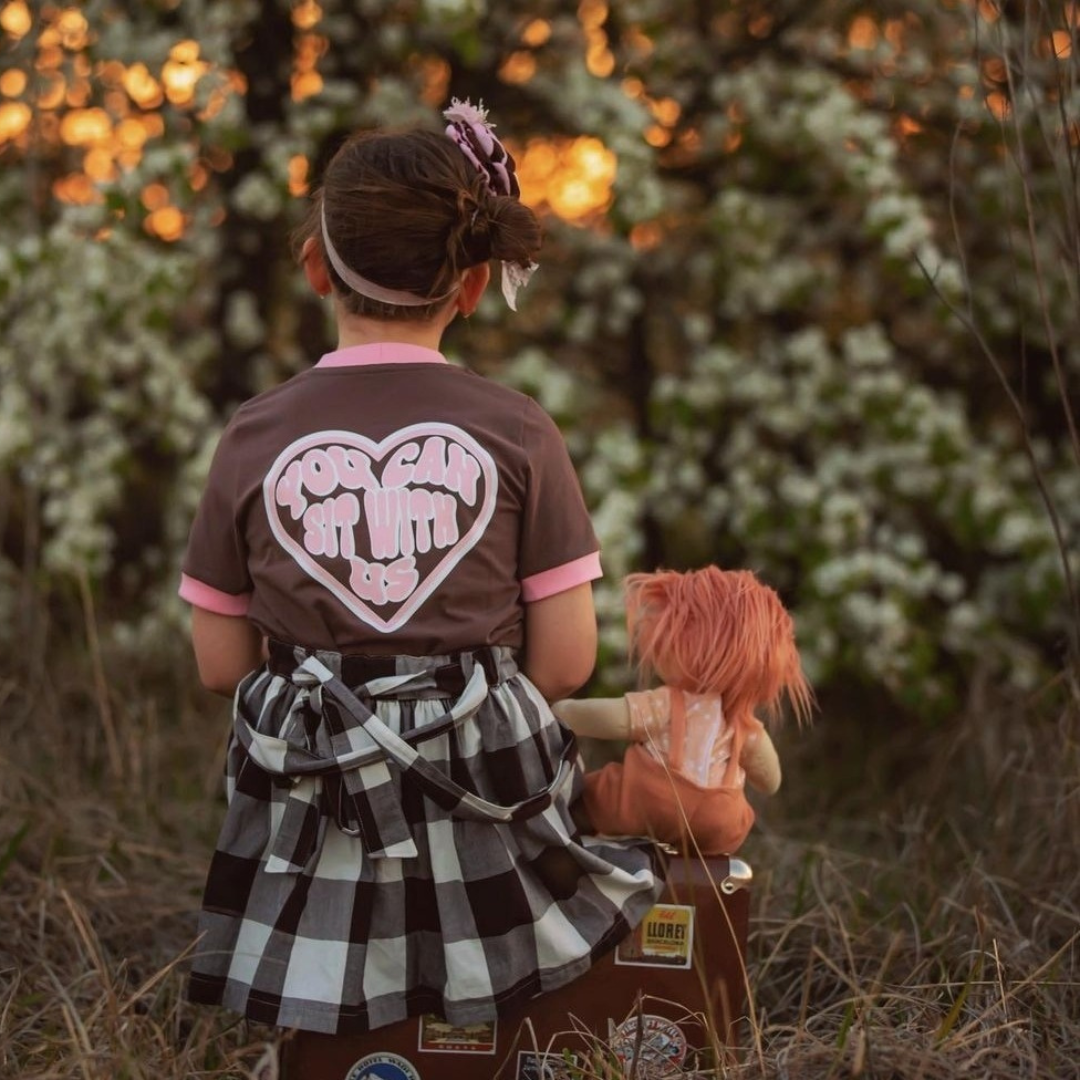 You Can Sit With Us Ringer Tee