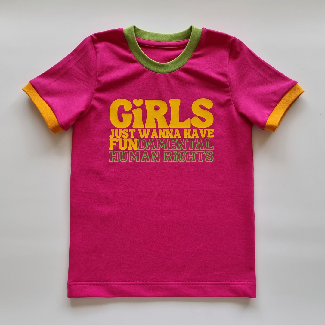 girls just wanna have fundamental rights t shirt