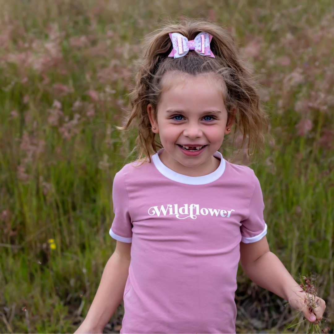 Wildflower Ringer Tee