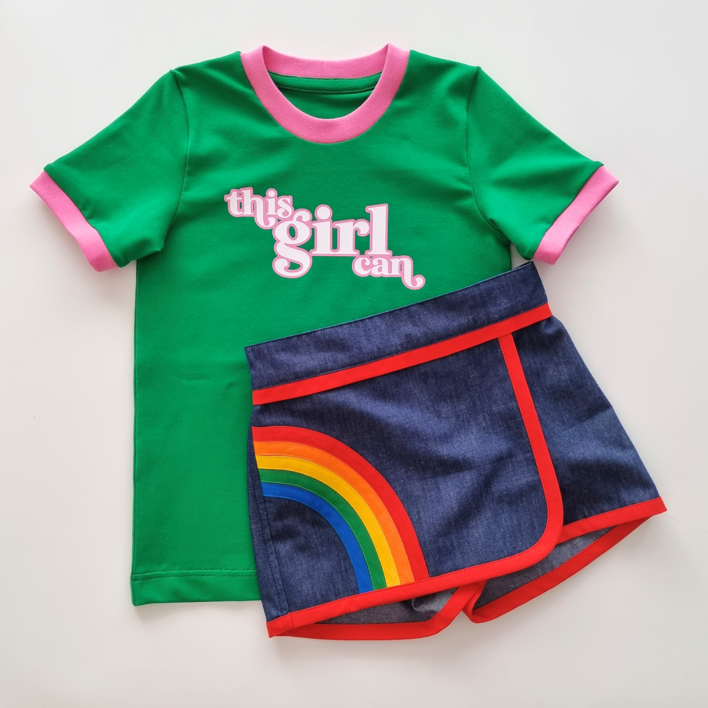 This Girl Can Ringer Tee - Pre Order